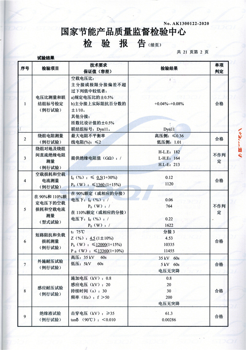 高低压试验报告-S11-1250麻城麻城麻城油浸式变压器-2.jpg